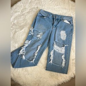 Shein boyfriend jean